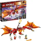 LEGO 71753 NINJAGO Kais Feuerdrache – Set mit 4 Ninja Mini-Figuren – für 29,99 € inkl. Versand statt 35,99 €