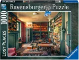 Ravensburger Puzzle – Mysterious castle library – Lost Places (1.000 Teile) – für 5,12 € [Thalia KultClub + Newsletter] statt 13,95 €