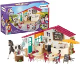 Schleich 42519 Horse Club Spielset – Reiter-Café