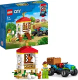 Lego City Farm Hühnerstall mit Tierfiguren, Quad und Bäuerin-Minifigur (60344) – für 6,99 € [Prime] statt 9,91 €