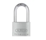 ABUS 64TI/40HB40 Titalium Vorhängeschloss mit langem Bügel (40 x 40 mm)