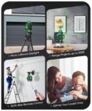 ACTBOT 16 Linien Selbstnivellierender Laserniveau 4 x 360° Fadenkreuzen für 49,39 € inkl. Prime Versand (statt 100,00 €)
