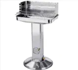 ACTIVA Edelstahl Holzkohle Säulengrill „Pisa“ (54 x 34 cm) für 35,99 € (Prime)