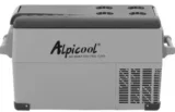 Alpicool CF35 – Elektrische Kompressor-Kühlbox (35 Liter, LCD-Display mit Temperaturanzeige, zwei unabhängigen Kühlzonen, bis -20°C)