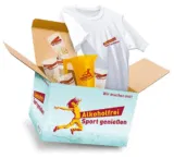 Kostenlose Aktionsbox „Alkoholfrei Sport genießen“ mit T-Shirts, Bechern uvm (Nur für Sportvereine!)