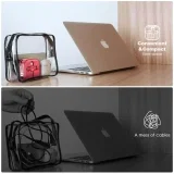 ASICEN Ständer Einziehbares Multi Ladekabel ([1.2m] 4in1 Mehrfach USB Kabel)