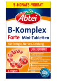 Abtei B-Komplex Forte – Für Energie, Nerven und Leistung – 150 Mini-Tabletten für 5 Monate ab 5,73 € inkl. Prime Versand (statt 7,65 €)