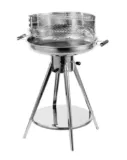 ACTIVA Edelstahl Holzkohle Rundgrill Ibiza für 39,00 € inkl. Prime-Versand (statt 65,00 €)