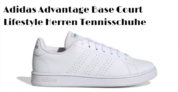 Adidas Advantage Base Court Lifestyle Herren Tennisschuhe (Gr. 39 1/3 bis 47 1/3) für 43,48 € inkl. Versand