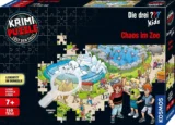 KOSMOS 697990 Krimi Puzzle Die DREI ??? Kids Chaos im Zoo