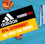 Adidas Pickmas Sale: 15 % Extra-Rabatt auf alles von Adidas – z. B. Techfit Funktionsshirt für 13,48 €