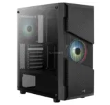 Aerocool Menace Saturn „RGB“ ATX Gehäuse mit Tempered Glass für 29,48€ inkl. Versand (statt 48€)