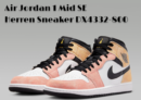 Nike Air Jordan 1 Mid SE Herren Sneaker DX4332-800 (Gr. 40 bis 50,5) für 62,98 € inkl. Versand