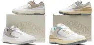 Air Jordan 2 Retro Low in White und ICE Blue für je 62,40€ inkl Versand statt 80€