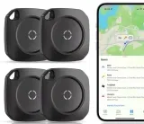 4er Pack Air Tracker Tag Schlüsselfinder für iOS Smart Tag Kompatibel mit Apple Wo ist? APP (Nur iOS) für 10,85€ inkl. Prime-Versand (statt 29,99 €)