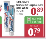 4x Odol Med 3 Zahnpasta für 1,94 € = 0,49 € pro Zahnpasta (Rossmann App)