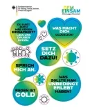 Gratis Sticker „Allianz gegen Einsamkeit“ kostenlos bestellen