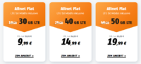 🖤📱 Black Friday Klarmobil: Vodafone Allnet- und SMS-Flat mit 30GB LTE für 9,99€ mtl. + keine AG! (40GB für 14,99€ oder 50GB für 19,99€)