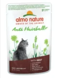 Almo Nature Functional Anti-Hairball Katzenfutter, mit Rind. 30er Pack (30 x 70g) ab 15,00 € inkl. Prime Versand (statt 32,70 €)