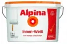 Alpina – Innenweiß Wandfarbe 10 l, weiß matt