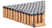 Amazon Basics AA-Alkalibatterien 100 Stück für 17,46 € inkl. Prime-Versand (unter 0,18 € / Batterie)