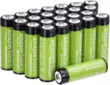 Amazon Basics wiederaufladbare AA-Batterien 24 Stück ab 18,36 € inkl. Prime-Versand