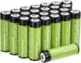 Amazon Basics wiederaufladbare AA-Batterien 24 Stück ab 18,75 € inkl. Prime-Versand