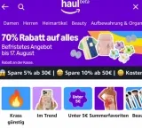 Amazon Haul: 70% auf alles im Warenkorb– nur in der App bis 17. August