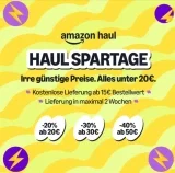 Amazon Haul Aktion: Bis zu 40% Rabatt auf günstige Alltagsprodukte sichern