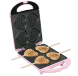 Bestron Waffeleisen für Herzwaffeln am Stiel für 17,09 € inkl. Prime Versand (statt 23,99 €)