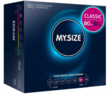 MY.SIZE Classic Kondome Größe 6 I 64 mm Breite I 80 Stück Megapackung ab 26,99 € inkl. Prime-Versand (statt 48,86 €)