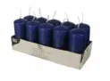 Papstar Stumpenkerzen / Säulenkerze Dunkelblau (10 Stück) für 6,82 € inkl. Versand (statt 10,94 €)