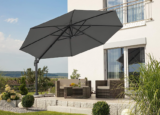 Schneider Sonnenschirm Rhodos Grande, anthrazit, 400 cm, 789-15 für 311,99 € inkl. Prime-Versand (statt 521,82 €)