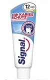 Signal Zahnpasta 24h Kariesschutz mit Rundumschutz 75 ml 12 Stück ab 8,26 € inkl. Prime-Versand (statt 10,20 €)