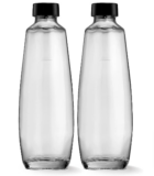 2x SodaStream Duo Glaskaraffe Sodaflasche mit je 1l für 13,89 € inkl. Prime-Versand