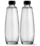 2x SodaStream Duo Glaskaraffe Sodaflasche mit je 1l für 11,39 € inkl. Prime-Versand