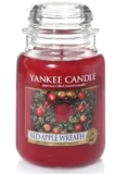 Yankee Candle Duftkerze im Glas (groß) – Red Apple Wreath für 17,99 € inkl. Prime-Versand (statt 26,53 €)