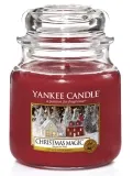 Yankee Candle Duftkerze im Glas (mittelgroß) / Christmas Magic / Brenndauer bis zu 75 Stunden für 16,72 € inkl. Prime Versand (statt 21,33 €)