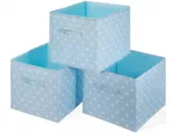SimpleHome LittleStar Kinder Aufbewahrungsboxen 33x37x33cm passgenau für Kallax Regale 3er Set. für 9,95 € inkl. Prime-Versand (statt 20,00 €)