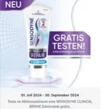 Sensodyne Clinical Repair Zahncreme – Gratis Testen! [01.07.]