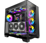 Antec C8 ARGB, 2 x TQR 160 mm und 1 x TQ 140 mm ARGB PWM Lüfter im Lieferumfang enthalten, Doppelkammer-Layout, Typ-C, 360 mm Heizkörperunterstützung, Nahtlose TG-Front- und Seitenwände für 109,99€ (statt  171,40€)