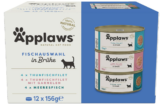 Applaws 100% Natürliches Premium-Nassfutter, Fischauswahl-Multipack In Brühe (12 X 156G Dosen) Für 7,28 € Inkl. Prime Versand (Statt 24,90 €)