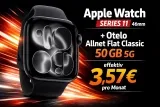 DEINHANDY: Apple Watch Series 11 46mm + Otelo Allnet Flat Classic 50 GB 5G für 19,99 € / Monat + 146,93 € einmalig