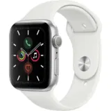 Apple Watch Series 5 (44mm, GPS, 32 GB) mit Sportarmband in Weiß für 349,90 € inkl. Versand