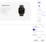DEINHANDY: Apple Watch Ultra 2  + o2 Basic 20 15 GB LTE für 19,99 € / Monat + einmalig 526,93 €