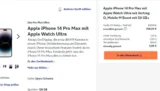 Apple iPhone 14 Pro Max + Apple Watch Ultra mit O2 Mobile M Boost 50+ GB für 108,99 € / Monat + 5,99 € einmalig