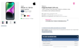 starmobile: Apple iPhone 14 + Telekom Magenta Mobil S 10 GB LTE für 39,95 € / Monat + 504,89 € einmalig