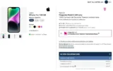 starmobile: Apple iPhone 14 + Telekom Magenta Mobil S 10 GB LTE für 39,95 € Monat + 189,85 € einmalig