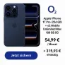 MediaMarkt Tarifwelt: Apple iPhone 17 Pro (256 GB) + o2 Mobile Unlimited Max 100GB 5G für 54,99 € / Monat + 315,93 € einmalig