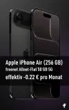 Gomibo: Apple iPhone Air (256 GB) + freenet Allnet-Flat 50 GB 5G für 39,95 € / Monat + 183,95 € einmalig